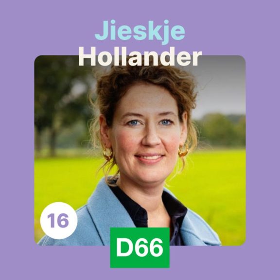 Jieskje Hollander D66 ElaadNL EVdebat