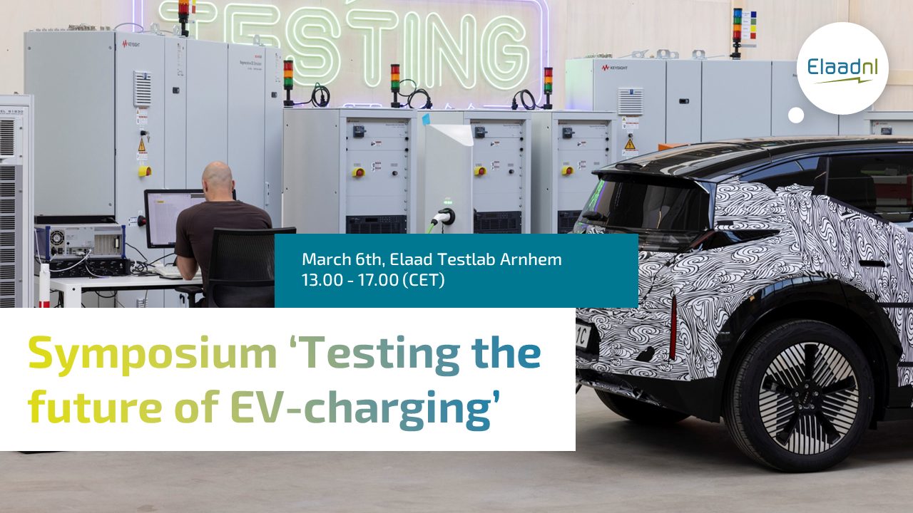 Save the date Symposium ‘Testing the future of EVcharging’ • Events