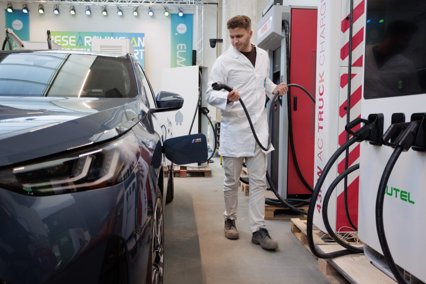 ElaadNL - Test van elektrische auto met snelladers